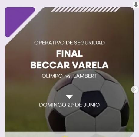 FINAL EN LABORDE: Operativo de Seguridad